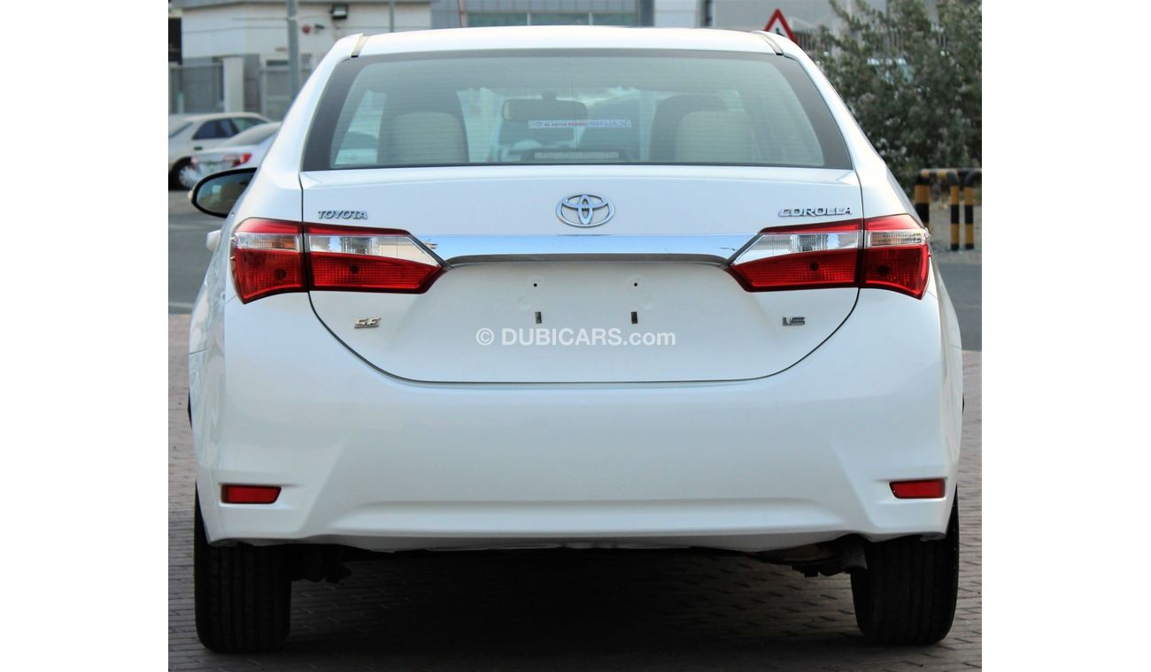 Toyota Corolla Toyota Corolla 2015 1600 GCC in excellent condition without accidents, very clean from inside and ou
