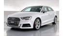 Audi S3 quattro | 1 year free warranty | 1.99% financing rate | Flood Free