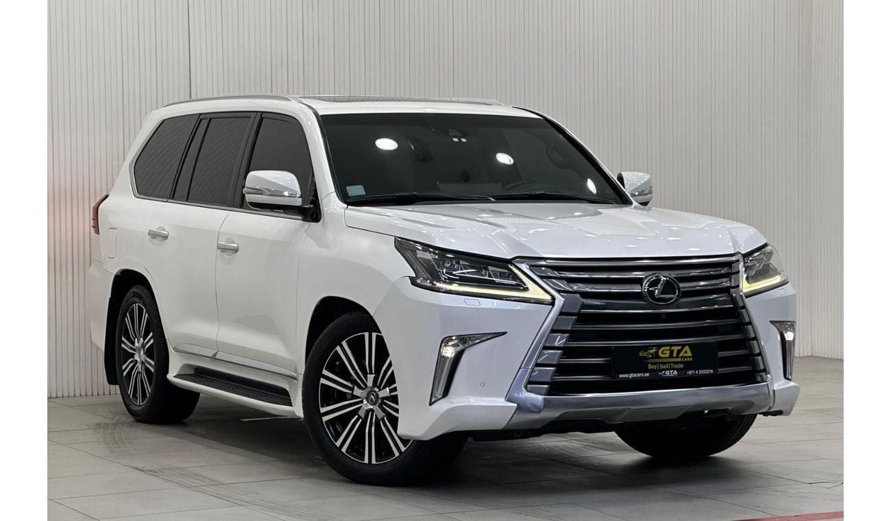 Lexus LX 570 2021 Lexus LX 570 Platinum, One Year Warranty, Al Futtaim Agency Full Service History, GCC