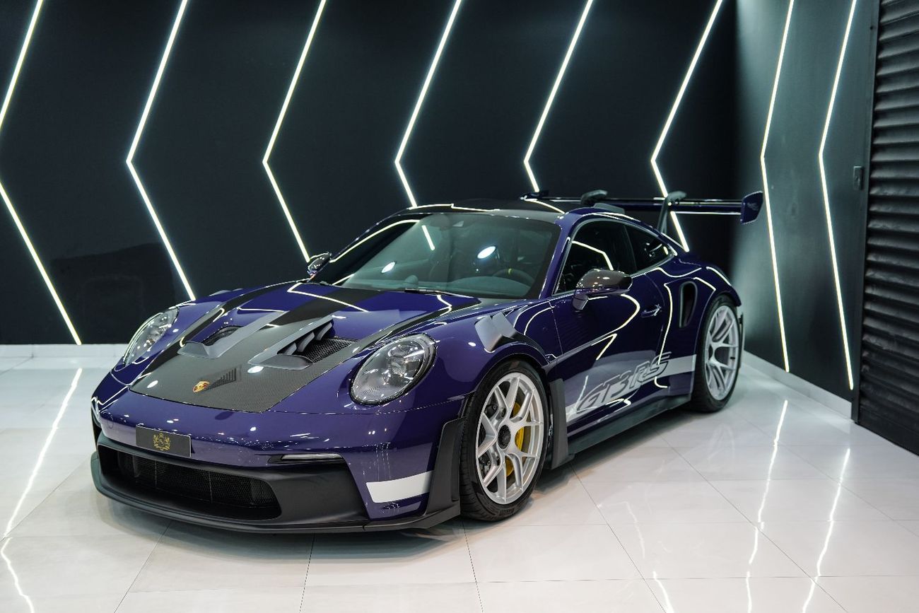 بورش 911 GT3 RS 4.0L (520 HP) Coupe Weissach Pack, Full Carbon, Ceramic Brakes, Dealer Warranty Till 23/02/20
