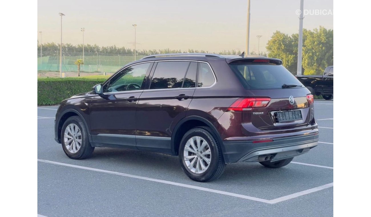 Volkswagen Tiguan 2018 GCC model, 4-cylinder, automatic transmission, except for 100,000 km