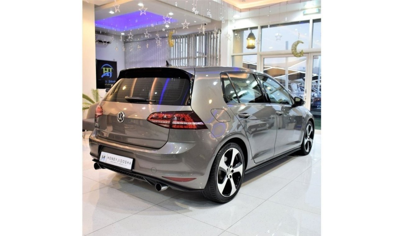 فولكس واجن جولف Volkswagen GTi 2016 Model!! in Grey Color! GCC Specs