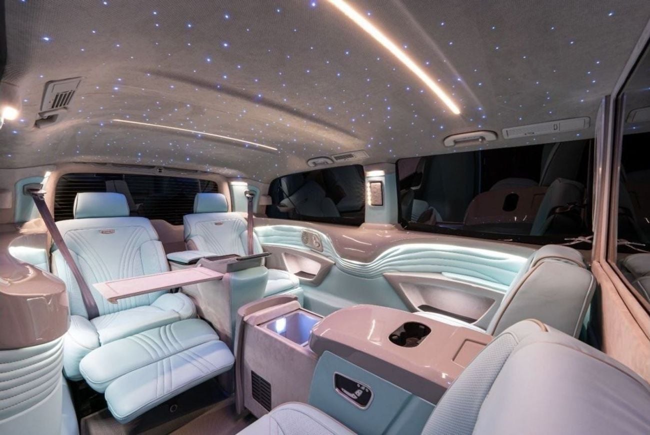 Mercedes Benz V300 AVANTGARDE ERTEX LUXURY CAR DESIGN CO. 30TH YEAR EDITION TIFFANY BLUE