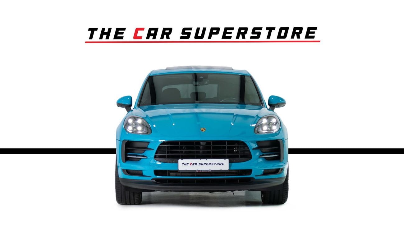 Porsche Macan STD Miami Blue-21 Inch Rims-Porsche Service History Available-Warranty till 12/26