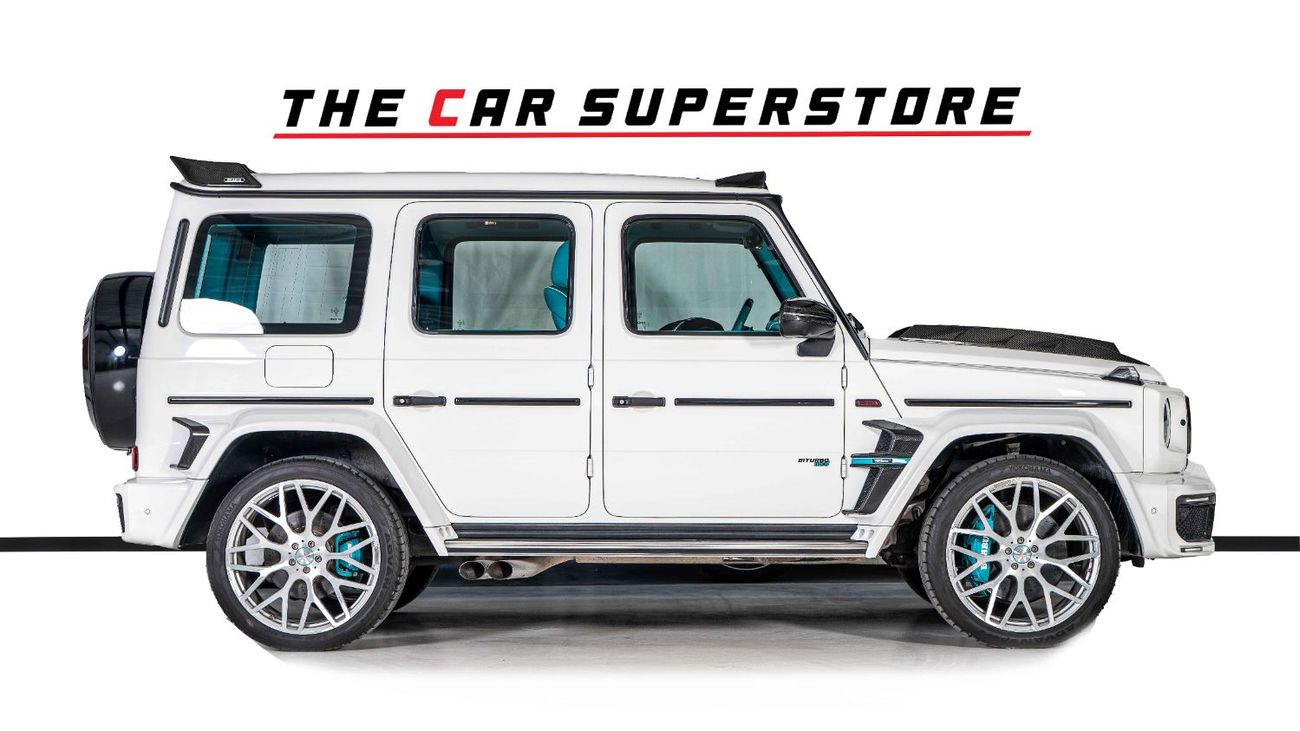 Mercedes-Benz G 63 AMG Std 4.0L 800 Brabus Kit-Tiffany Blue Interior-Exclusive Order-Low Mileage