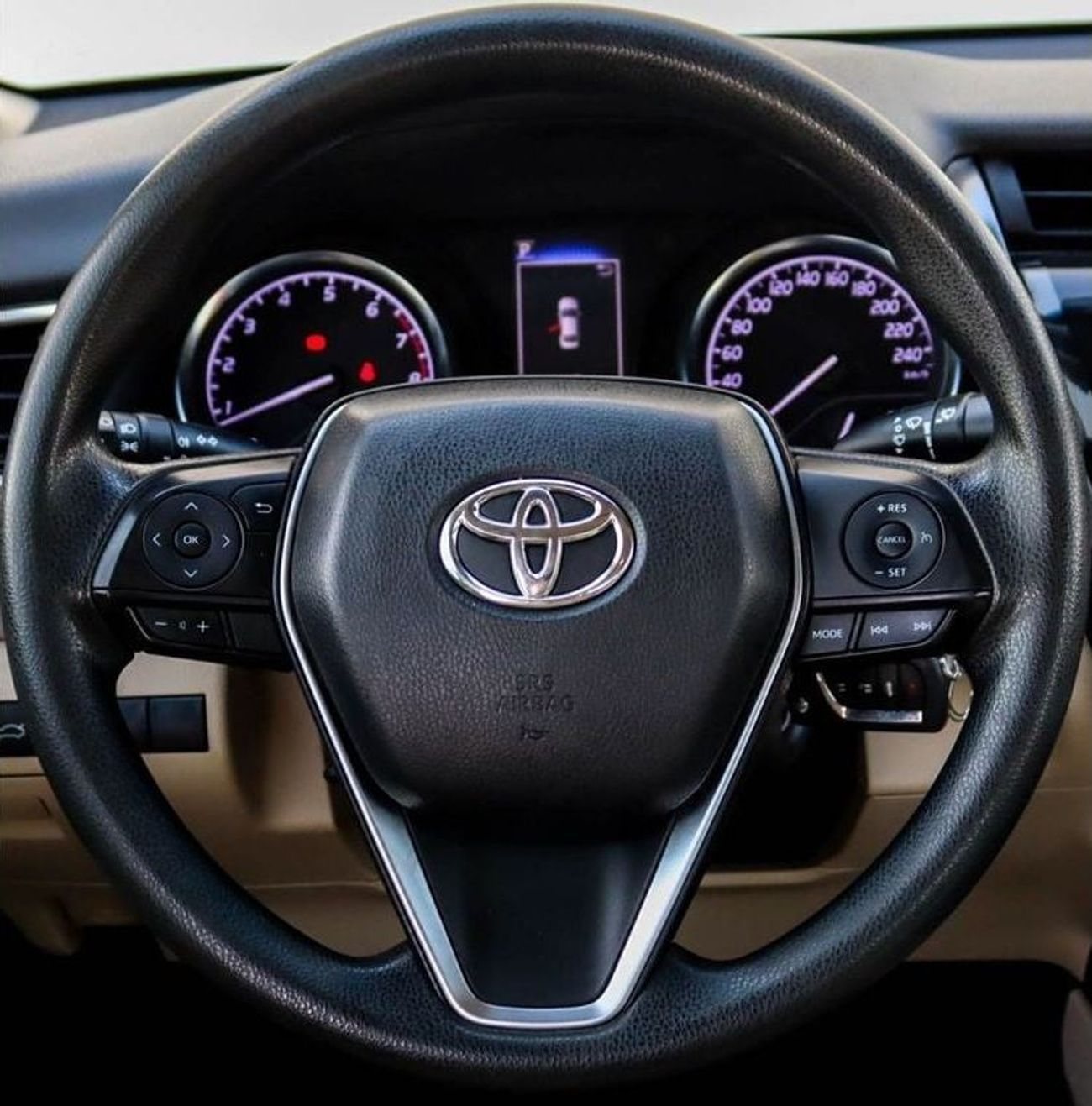 تويوتا كامري S 2.5L (181 HP) Toyota Camry 2018 GCC without accidents in excellent condition 1111 P.M