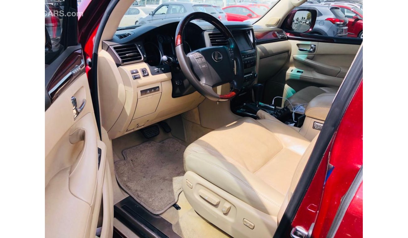 لكزس LX 570 POWER/LEATHER SEATS - FULL OPTION - CONTACT FOR BEST DEAL