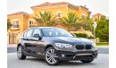 BMW 120i Brand New Condition! - Agency Warranty & Service Contract! - Only AED 1,841 Per Month! - 0% DP