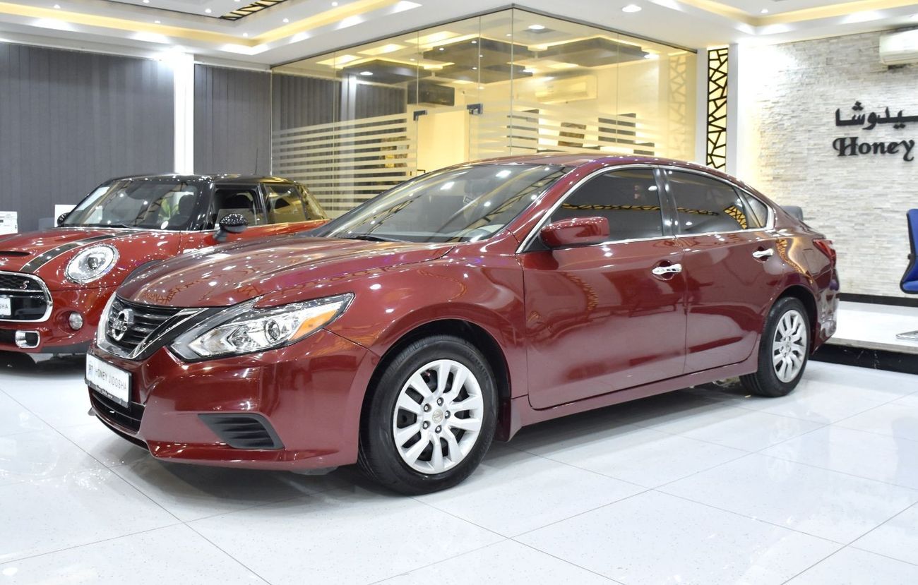 نيسان ألتيما EXCELLENT DEAL for our Nissan Altima ( 2017 Model ) in Red Color American Specs