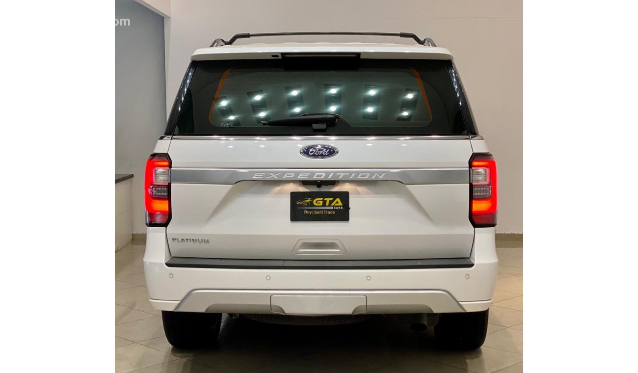 Ford Expedition 2019 Ford Expedition MAX Platinum, 2025 Ford Warranty-Service Contract-Service History, GCC