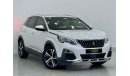 Peugeot 3008 Allure 2019 Peugeot 3008 Allure, April 2024 Peugeot Warranty, Full Service History, Low Kms, GCC