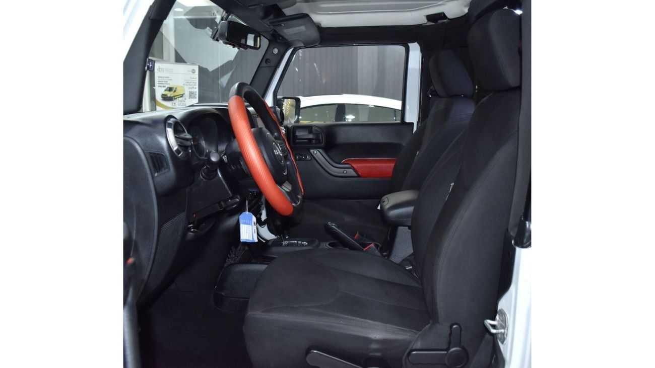Jeep Wrangler EXCELLENT DEAL for our Jeep Wrangler Sport ( 2014 Model ) in White Color GCC Specs
