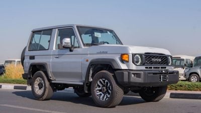تويوتا لاند كروزر 70 2026 Toyota Land Cruiser LC71 4.0L AT Petrol Full Option (Silver-Brown)