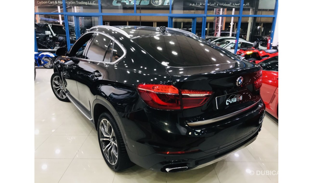 بي أم دبليو X6 - Xdrive5.0L - GCC - 2017 - UNDER WARRANTY - ( 3,100 AED PER MONTH )