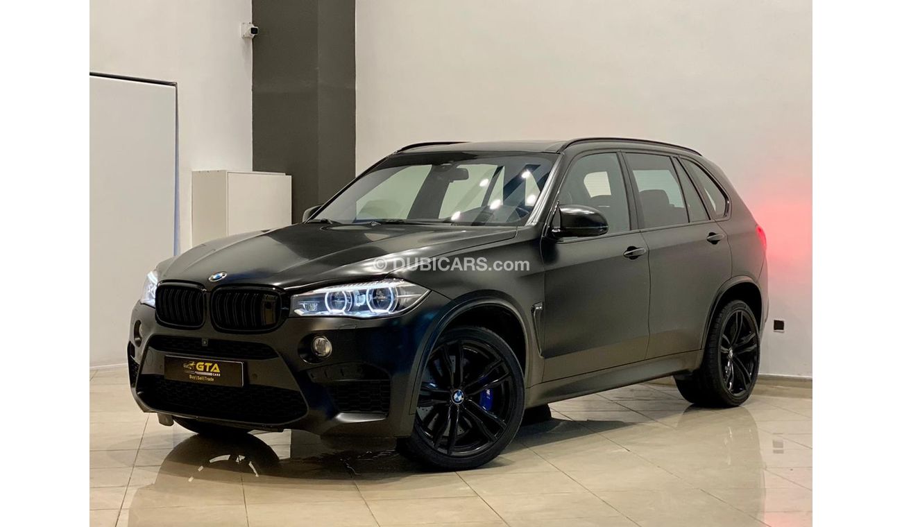 BMW X5M 2016 BMW X5 M V8, Full BMW Service History, Warranty, GCC