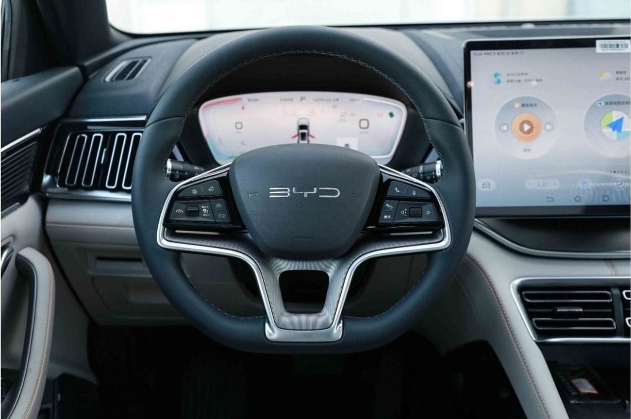 BYD Song Plus 2024 BYD SONG PLUS HONOR CHAMPION FLAGSHIP - BLACK inside GREY & BLUE | Export Only