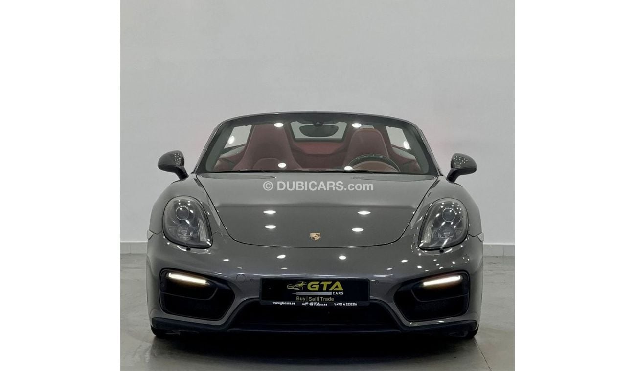 Porsche 718 Boxster 2016 Porsche Boxter GTS, Warranty, GCC