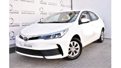 Toyota Corolla AED 1077 PM | 0% DP | 1.6 SE 2019 GCC DEALER WARRANTY