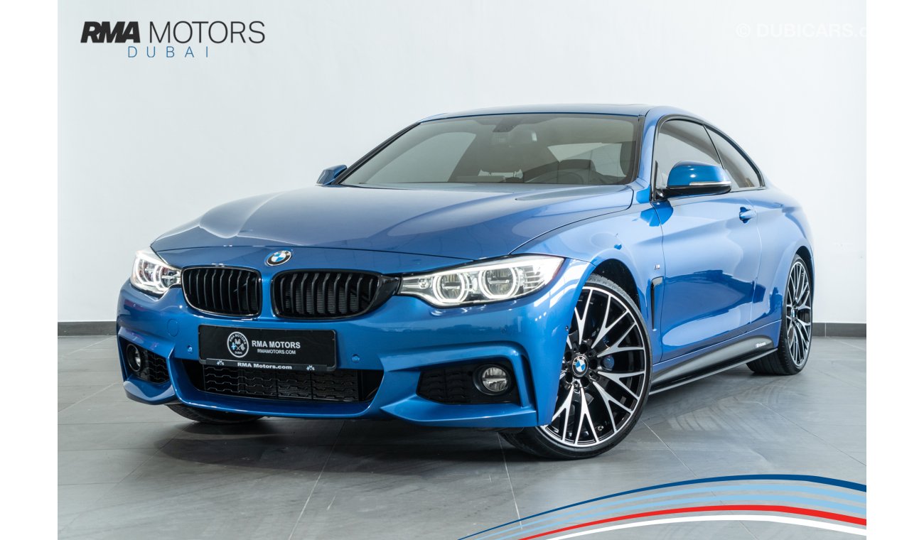 BMW 440i 2017 BMW 440i M-Sport Estoril Blue / Warranty & Service Package!