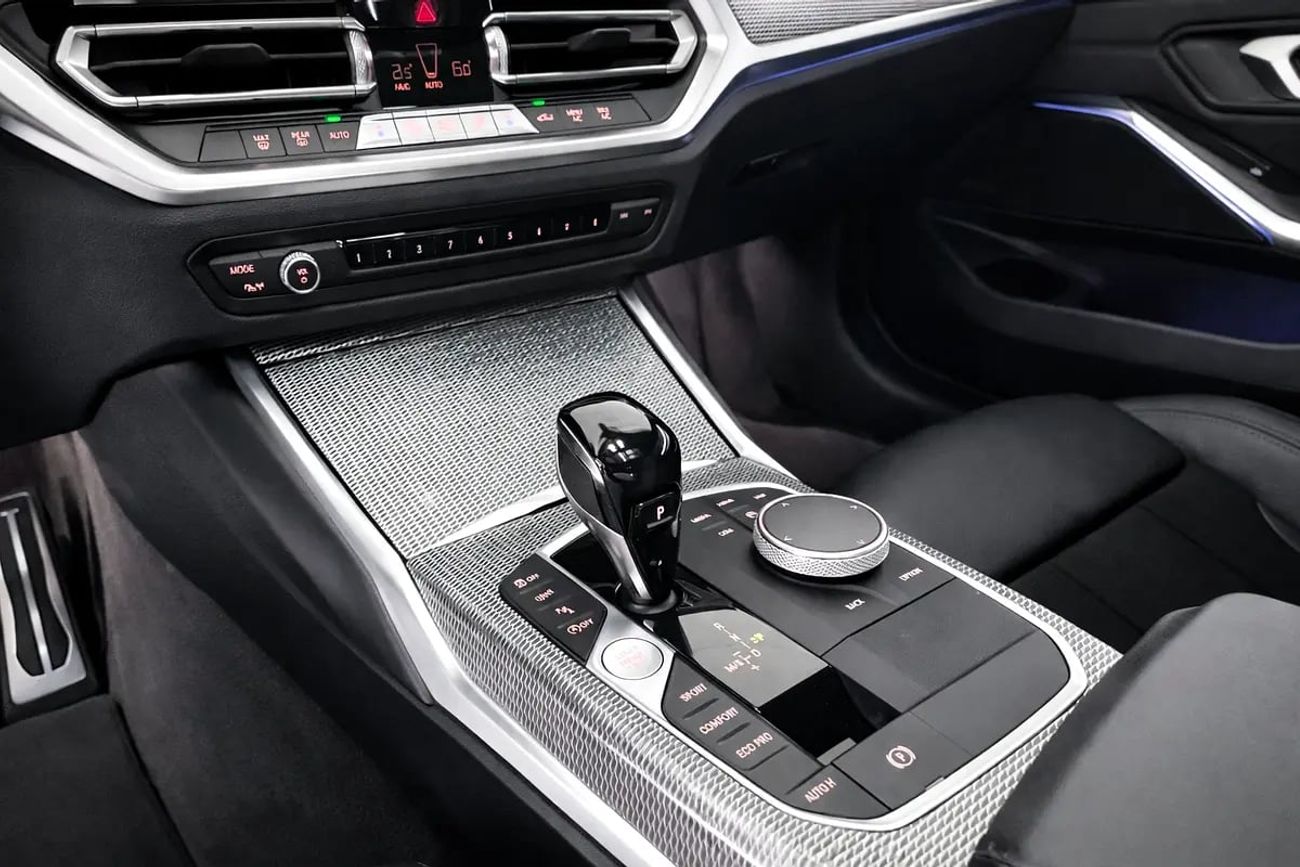 بي أم دبليو 330i M Sport 2.0L (255 HP) 2021 BMW 330i M-Kit, Warranty, 2026 BMW Service Pack, GCC