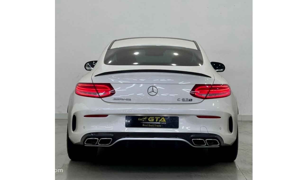 Mercedes-Benz C 63 Coupe 2018 Mercedes C 63S AMG Coupe, Agency Warranty + Full Service History, GCC