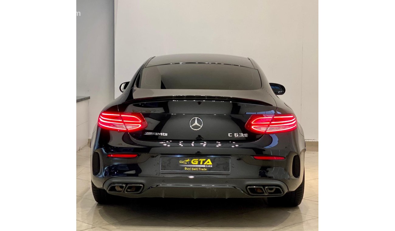 Mercedes-Benz C 63 AMG 2017 Mercedes AMG C63S, Mercedes Warranty-Full Service History, GCC