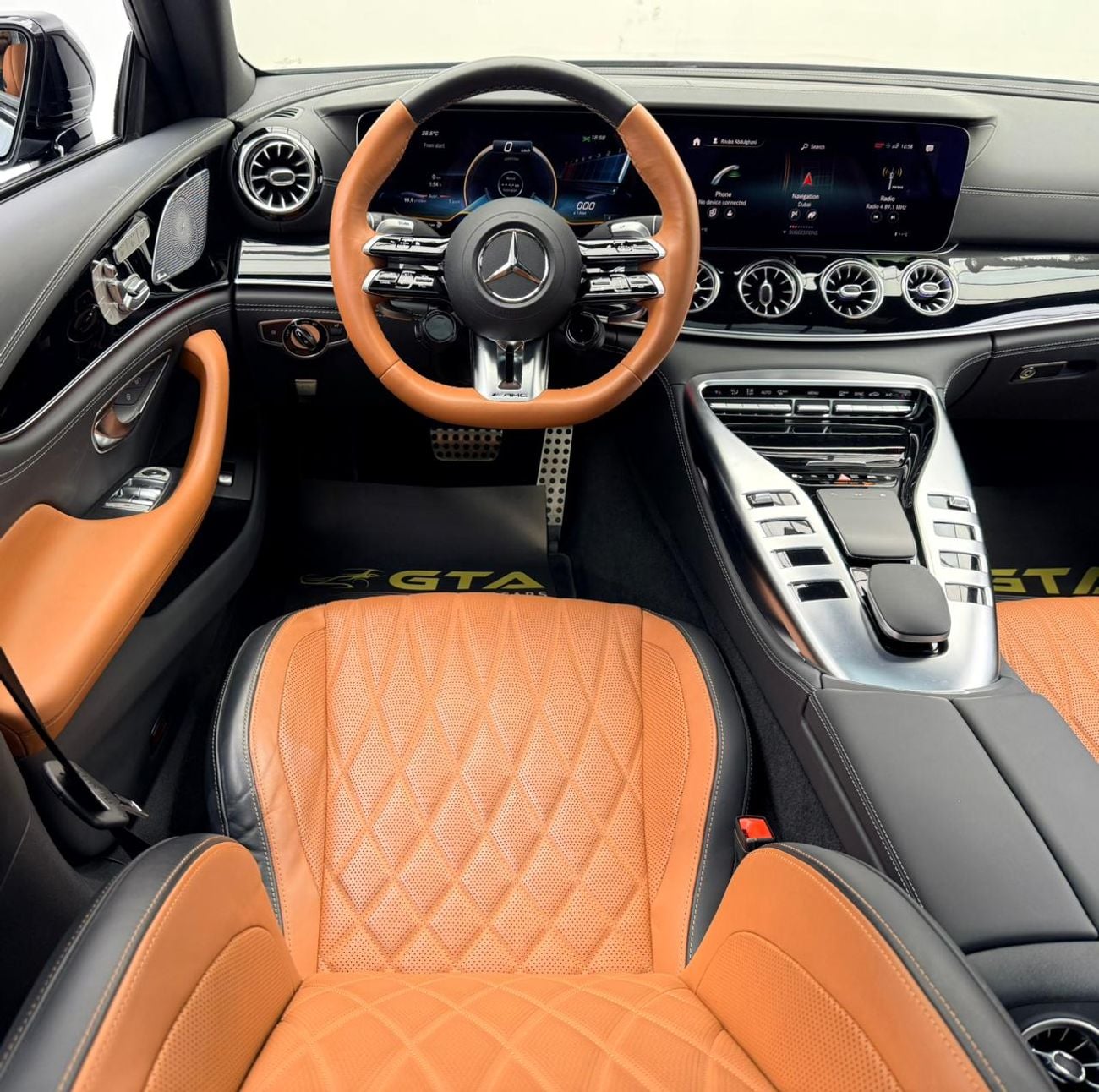 Mercedes-Benz AMG GT 43 2023 Mercedes Benz AMG GT43, 2028 Mercedes Warranty + Service Pack, Very Low Km, Fully Loaded, GCC