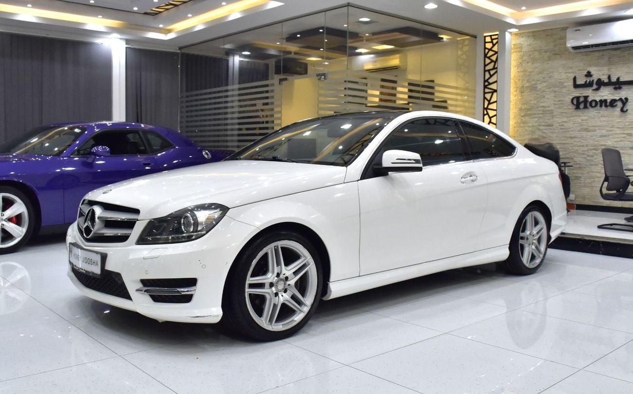 Mercedes Benz C250 CGI EXCELLENT DEAL for our Mercedes Benz C250 Coupe ( 2015 Model ) in White Color GCC Specs