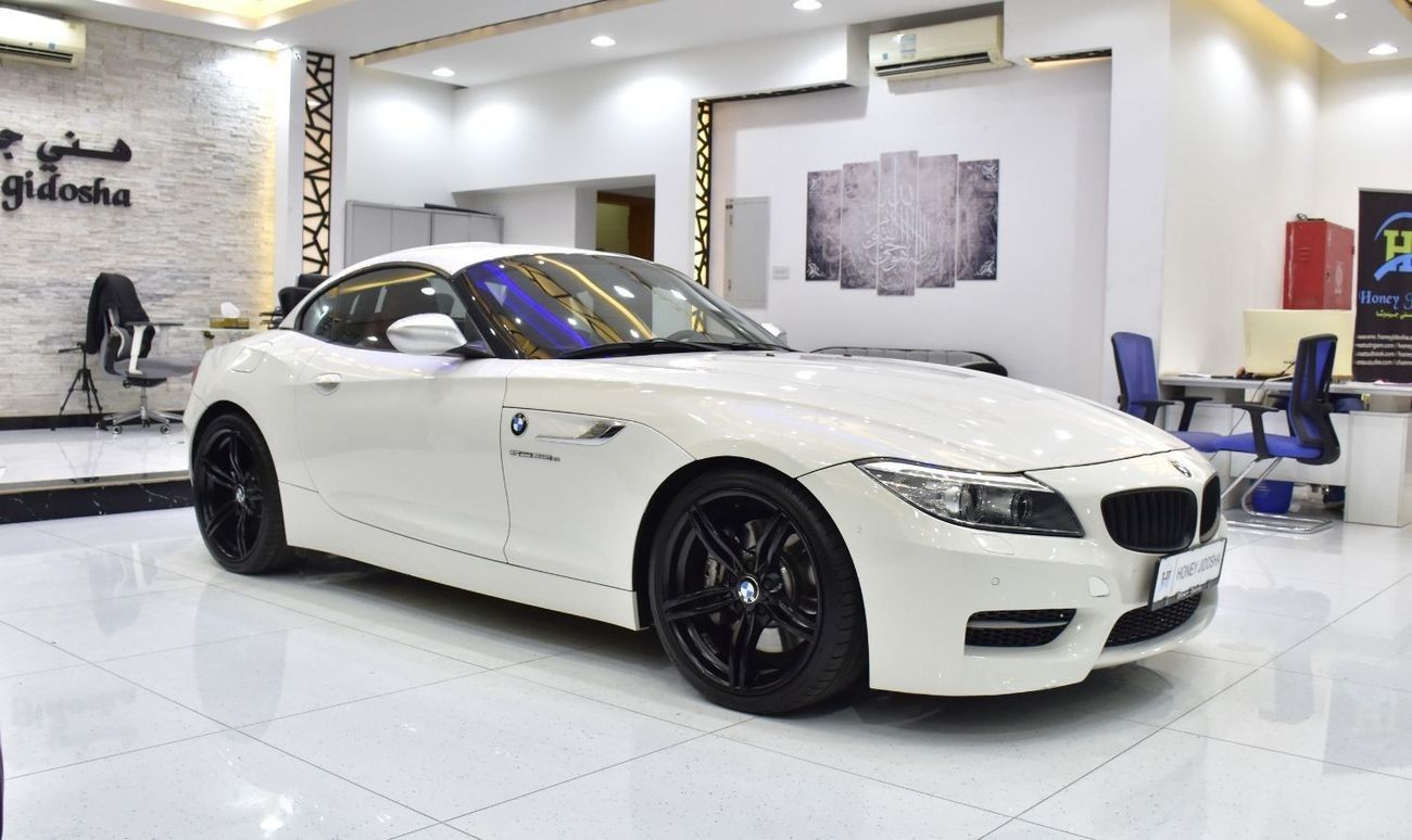 BMW Z4 EXCELLENT DEAL for our BMW Z4 sDrive35i ( 2014 Model ) in White Color GCC Specs