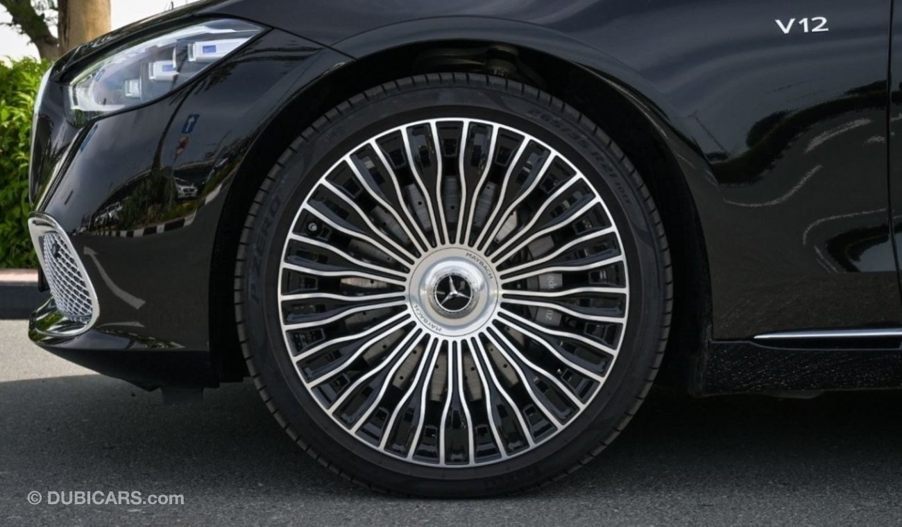 مرسيدس مايباخ S680 مايباخ Mercedes-Benz S680 Maybach V12 | VIP Seats | Fully Loaded REAR AXLE STEERING, 5 Years Warranty, 3 Ye