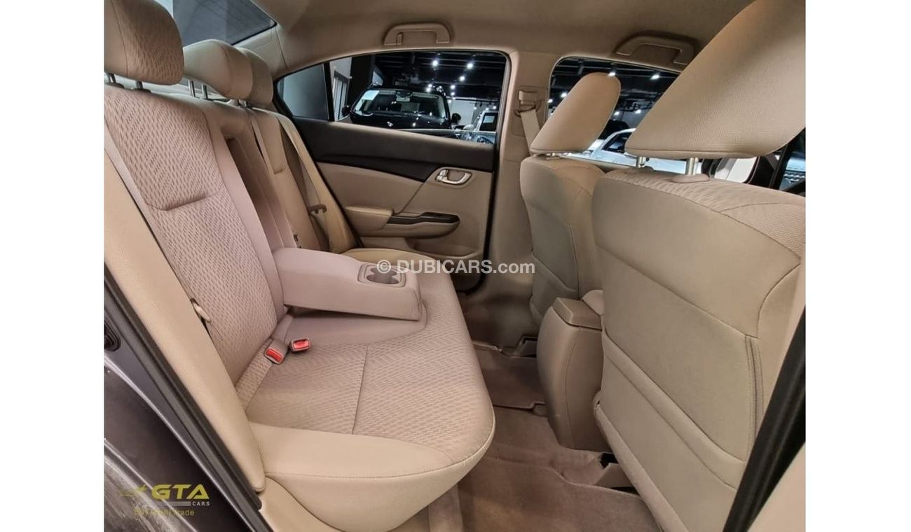 هوندا سيفيك 2015 Honda Civic, Warranty, Service History, Low KMS, GCC