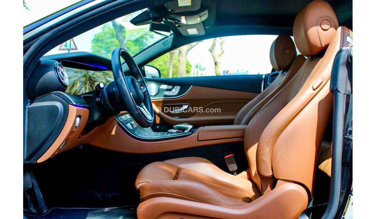 Mercedes-Benz E450 Coupe MERCEDES E450 COUPE 2019 LOW MILEAGE