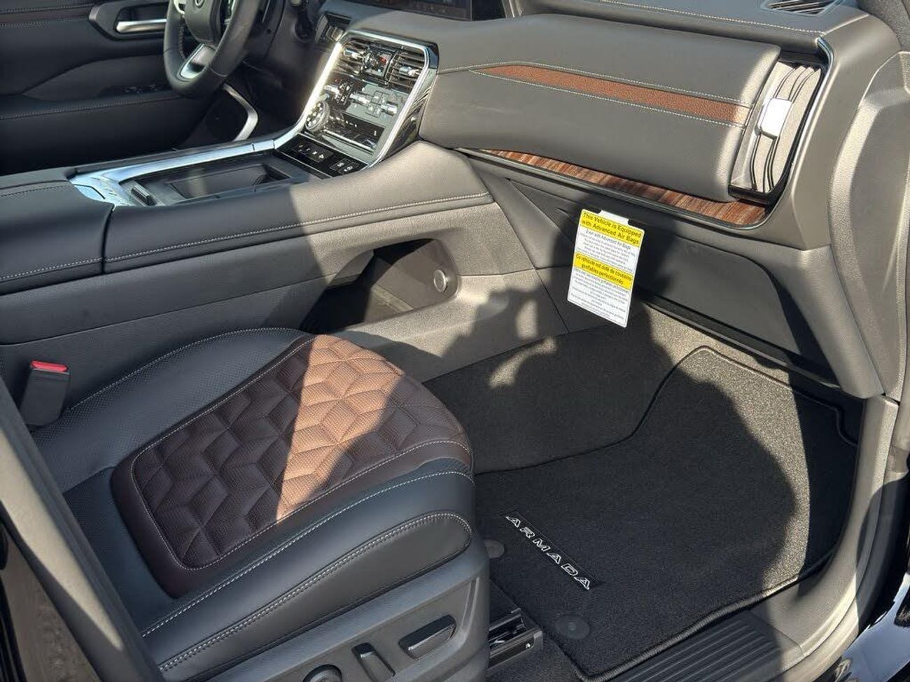 Nissan Armada Platinum Reserve Captain Seats