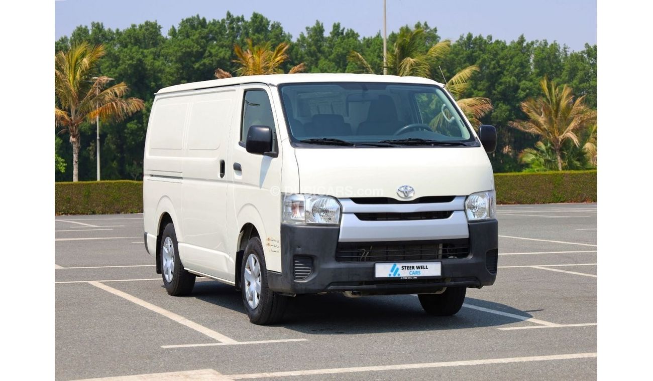 Toyota Hiace GL - Standard Roof Dry Delivery Van - Petrol - Manual Transmission | GCC Specs - Like New Condition