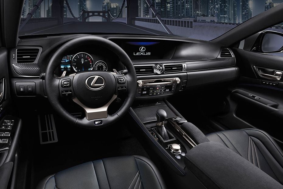 Lexus IS-F interior - Cockpit