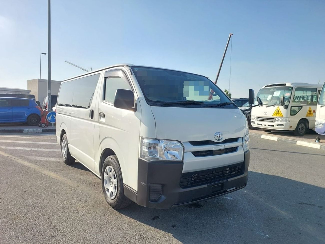 تويوتا هاياس TOYOTA HIACE VAN RHD 2019 MODEL 2.8 L DIESEL AUTOMATIC(PM05162)