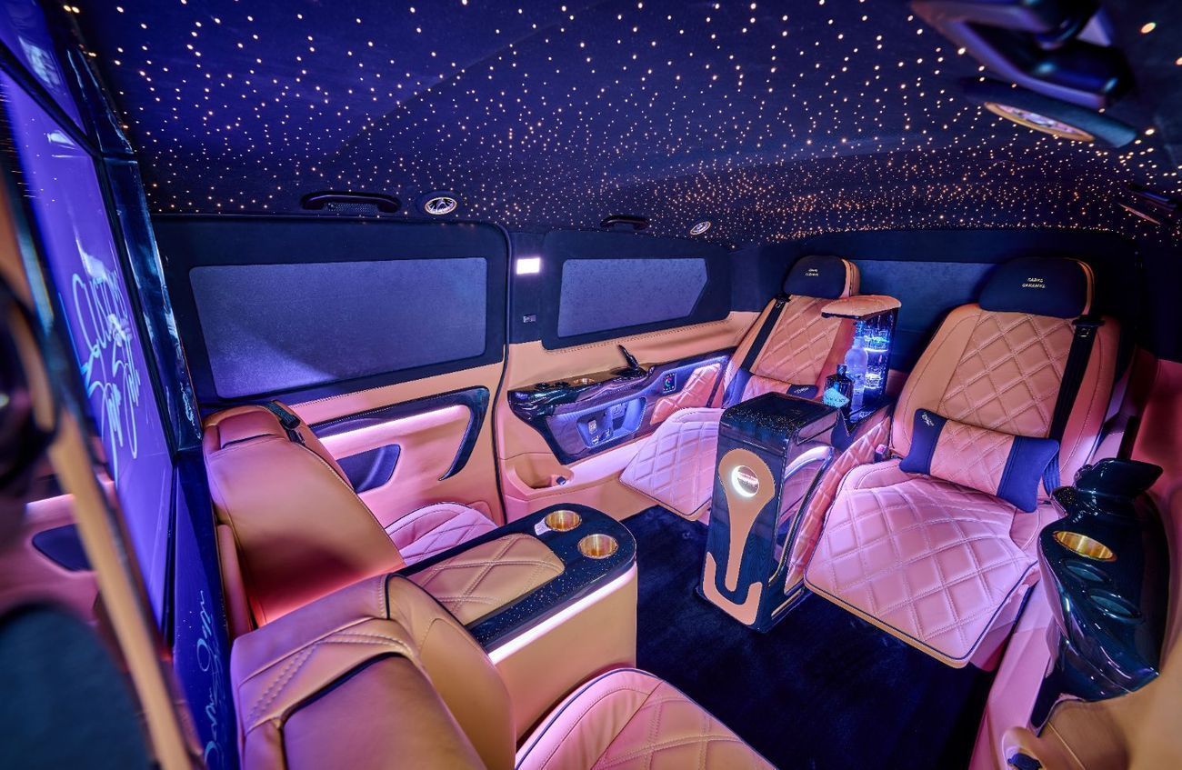 Mercedes-Benz V 300 2026 “SABEL CARAMEL” - Handcrafted by ROYAL CUSTOMS in Dubai (5 Year Warranty)