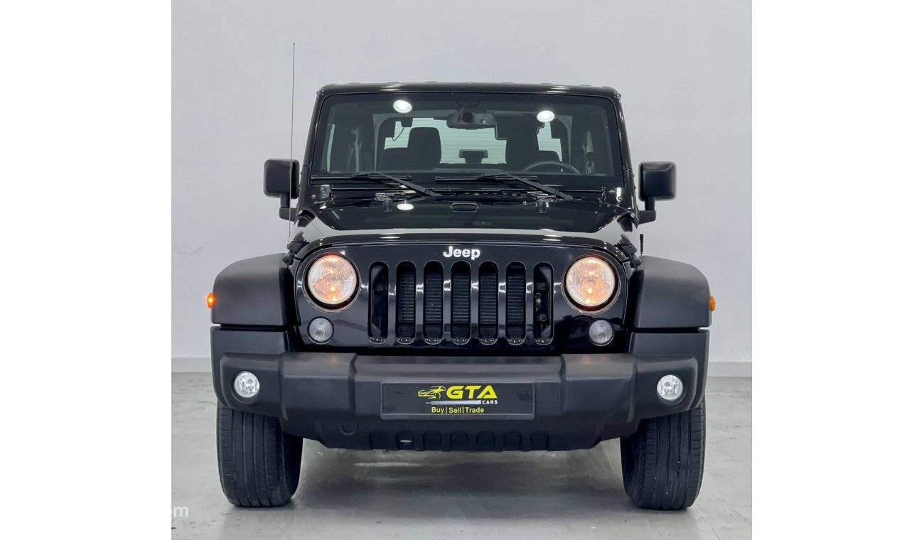 Used Sport 2015 Jeep Wrangler Sport, Warranty, Service History, GCC 2015  for sale in Dubai - 499360