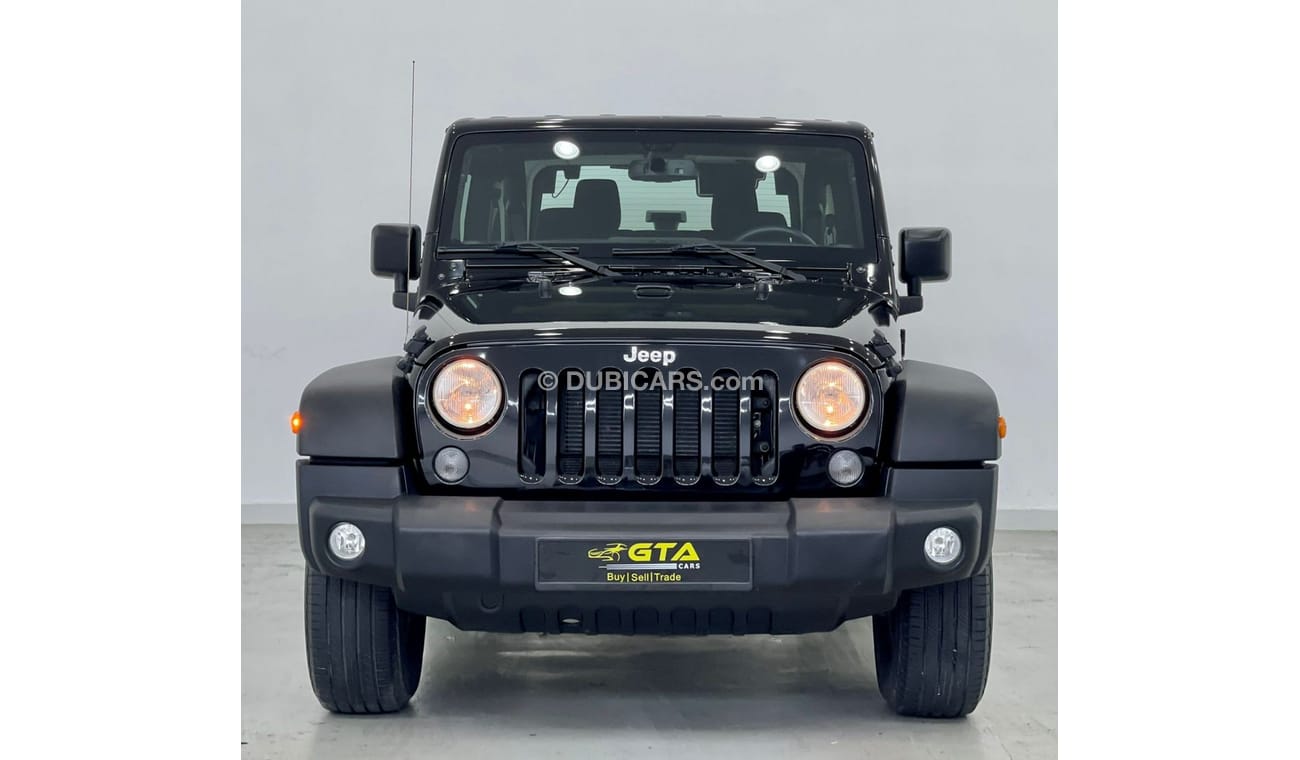 Jeep Wrangler Sport 2015 Jeep Wrangler Sport, Warranty, Service History, GCC