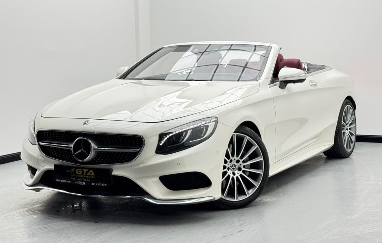 Mercedes-Benz S 500 Std 4.7L 2017 Mercedes-Benz S550 AMG, Full Service History, Excellent Condition, GCC