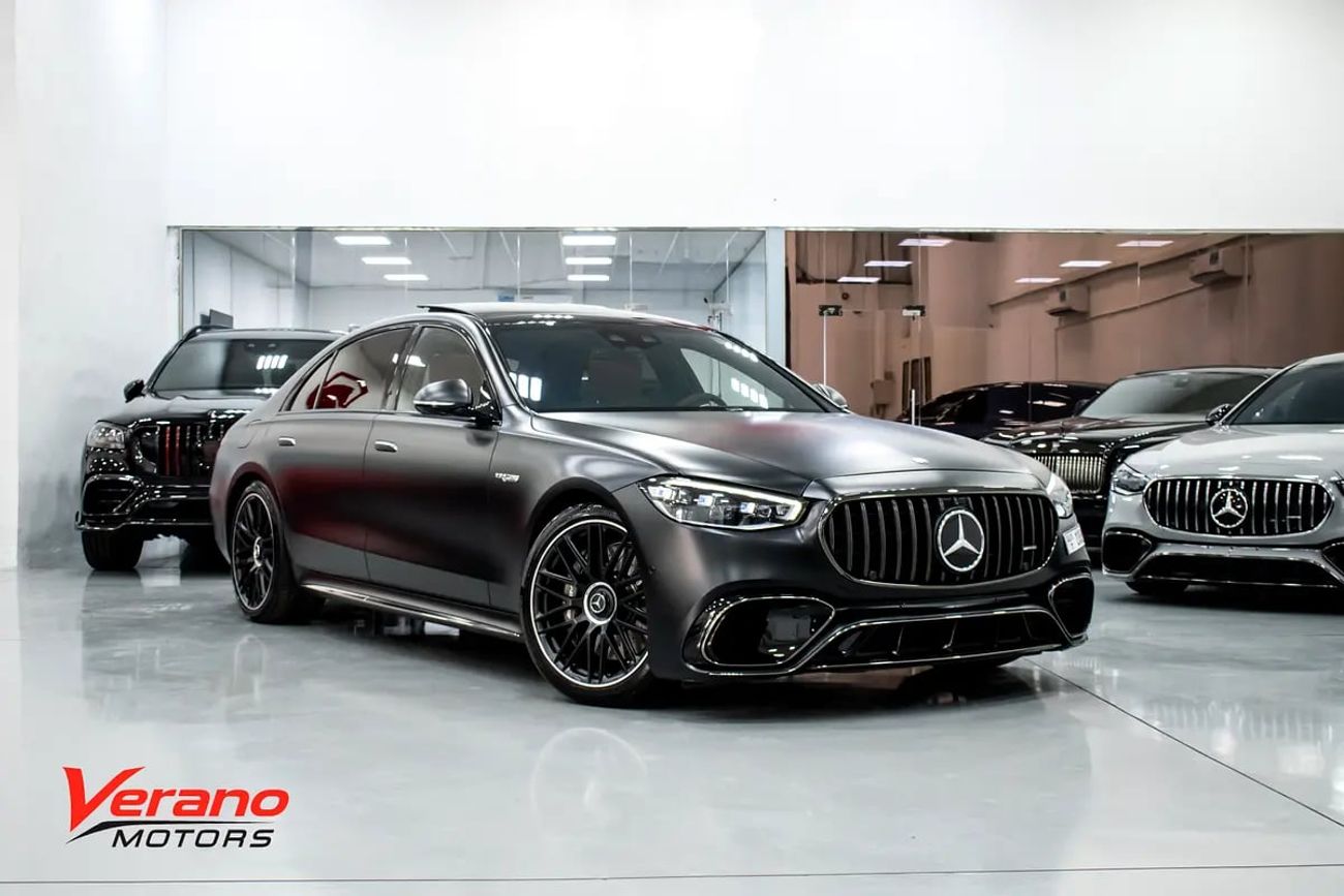Mercedes-Benz S 63 AMG Mercedes-AMG S63 E Performance | Matte Black | Warranty Service Contract