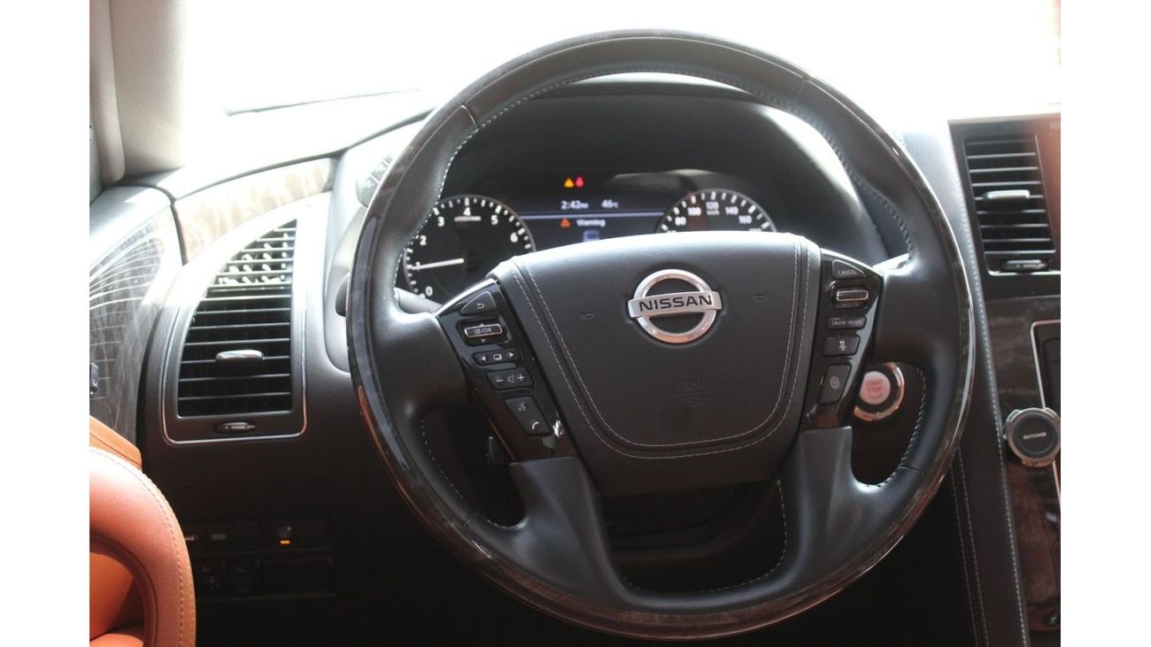 Nissan Patrol LE Platinum City GCC SPECS UNDER AGENCY  UNLIMITED KM WARRANTY