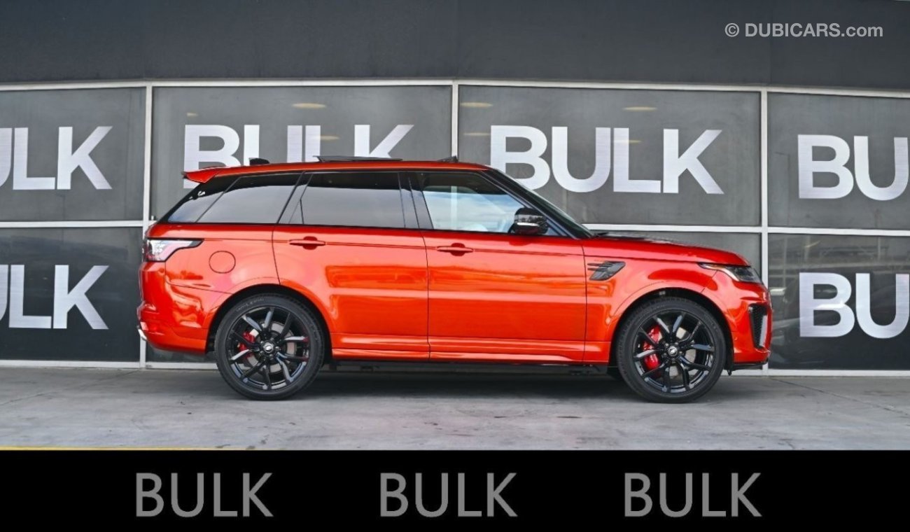 Land Rover Range Rover Sport SVR Range Rover Sport SVR !! - 2022 MY - Full Carbon - Original Paint - Brand New - Electric Side Step -