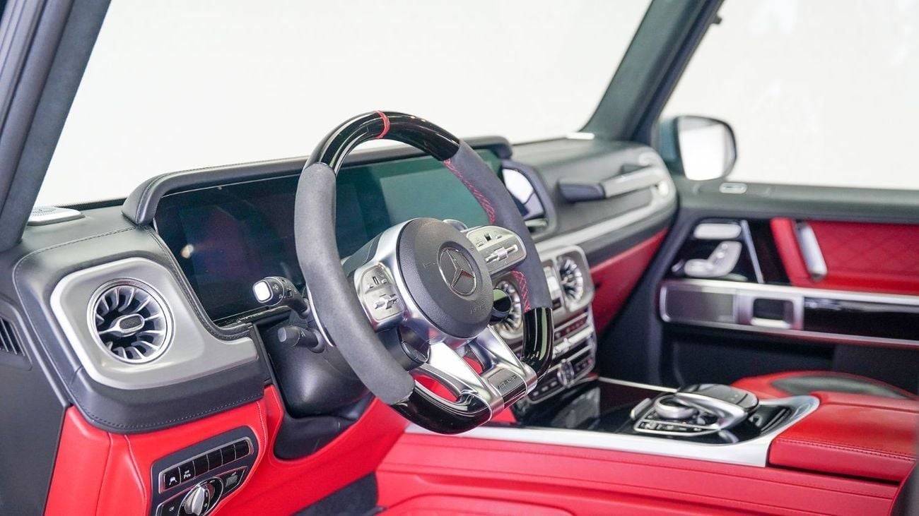 Mercedes-Benz G 63 AMG Std 4.0L Special Offer | AED 9,282 PM | 24in Wheels, Carbon Lightbar |
