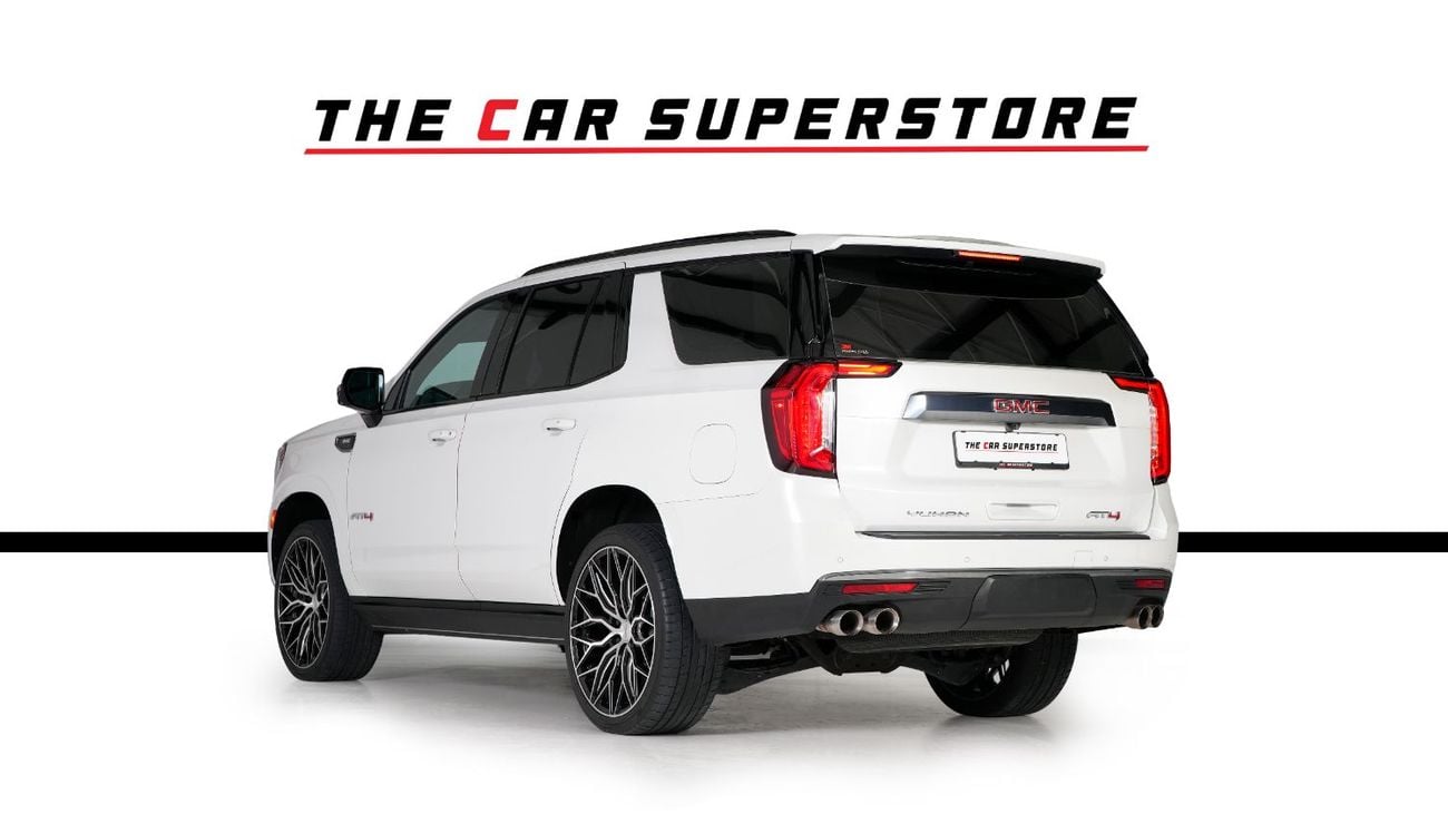 جي أم سي يوكون AT4- GCC-Al Ghandi warranty till 14/07/2026 - Full service history in Agency