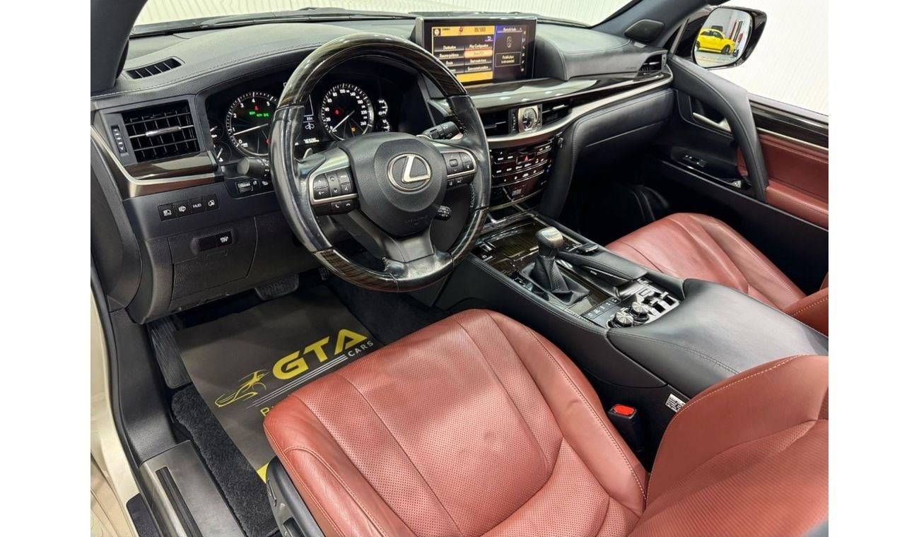 لكزس LX 570 Signature 5.7L 2018 Lexus LX570 Signature, Warranty, Full Lexus Service History, Full Options, 8 Sea