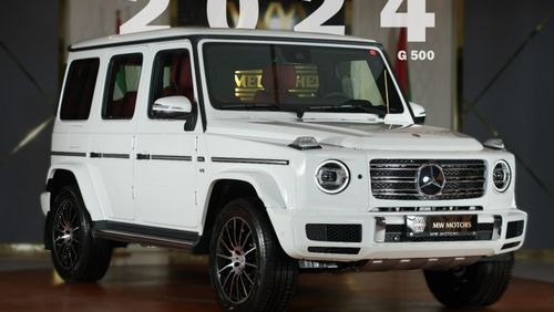 مرسيدس بنز G 500 Mercedes-Benz G 500 | 2024 GCC 0km | 5 Years Agency Warranty | 20 Rims