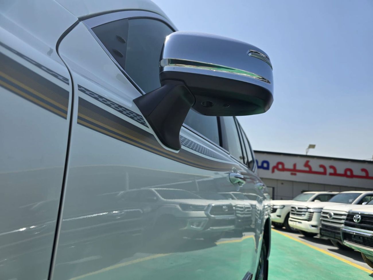 تويوتا لاند كروزر تويوتا لاندكروزر LC300 موديل 2026 فئة VXR محرك 3.5 لتر – اللون الأبيض