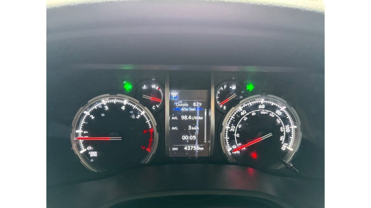 Toyota 4Runner 2020 TRD JUNGLE CAR BLUE UAE PASS 4x4