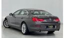 BMW 640i 2015 BMW 640i Gran Coupe, BMW Service History, Warranty, Low Mileage, GCC